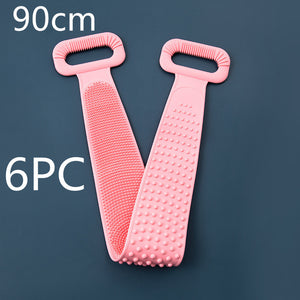SilkScrub™ Dual-Sided Silicone Exfoliating Bath Strap