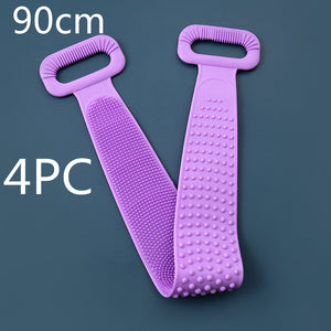 SilkScrub™ Dual-Sided Silicone Exfoliating Bath Strap