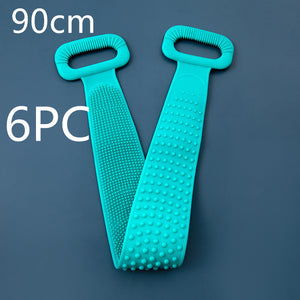 SilkScrub™ Dual-Sided Silicone Exfoliating Bath Strap
