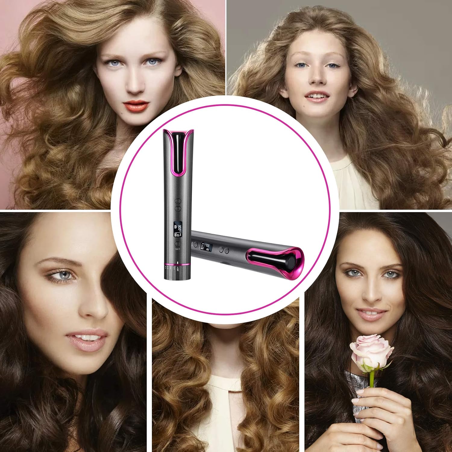  LuxeWave™ Auto Hair Curler