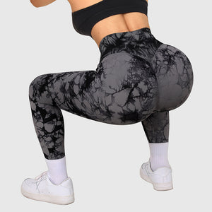 FlexDye™ Seamless Tie-Dye Leggings – Women’s Activewear