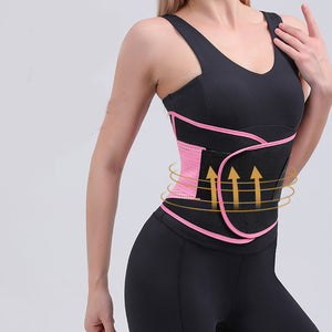 SculptEase waist trainer with tummy control and back support 