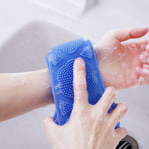 SilkScrub™ Dual-Sided Silicone Exfoliating Bath Strap