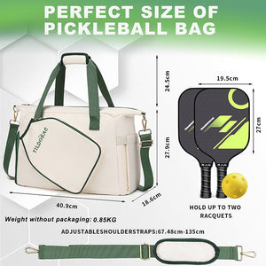 Size  chart - ProServe tennis backpack 
