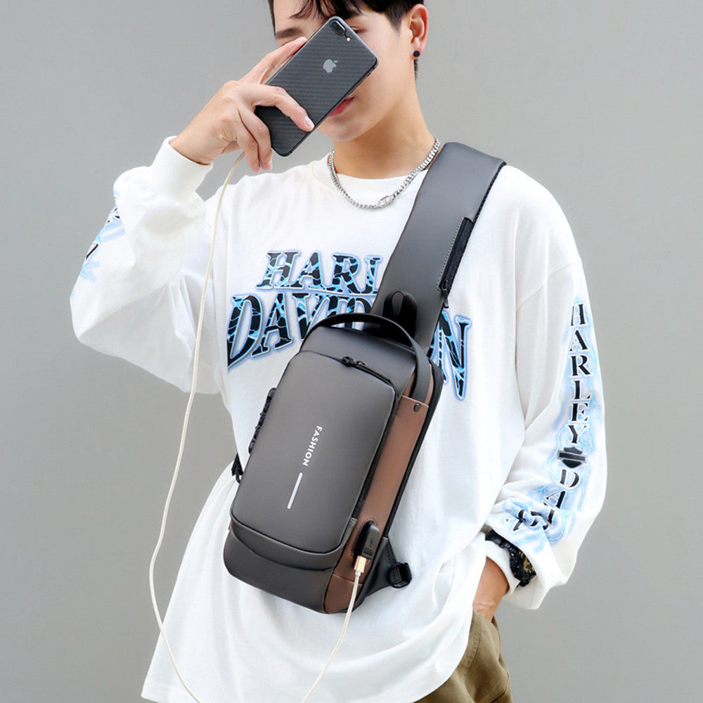 UrbanGuard anti-theft motorcycle chest bag