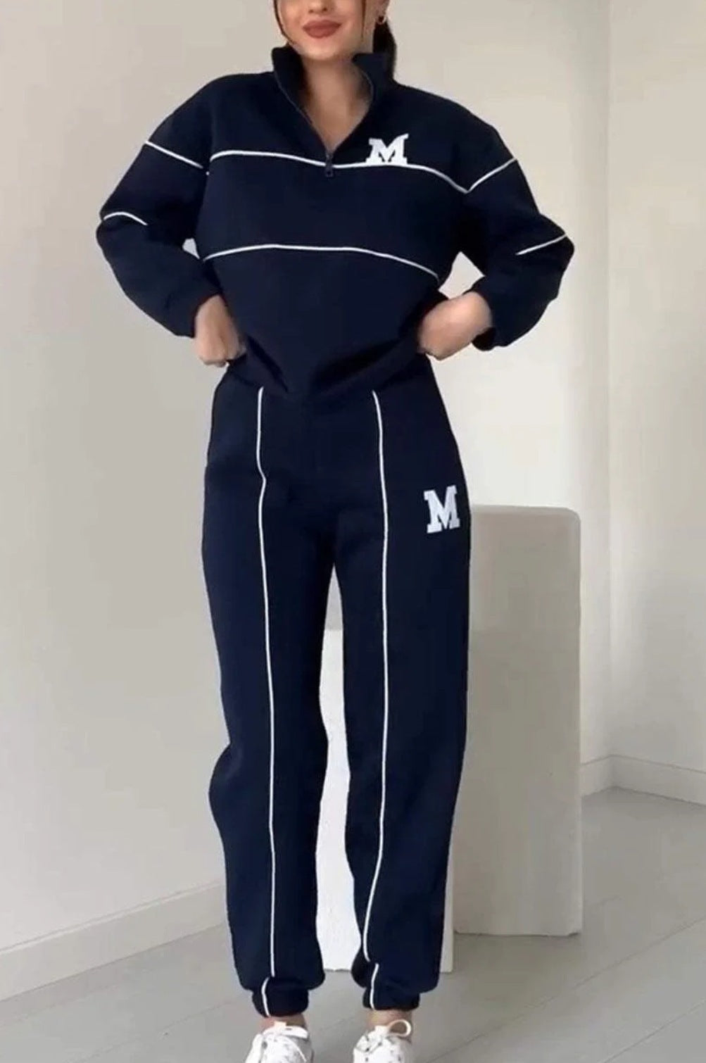 CozyMuse™ 2-Piece Lounge Set – Relaxed Fit Loungewear
