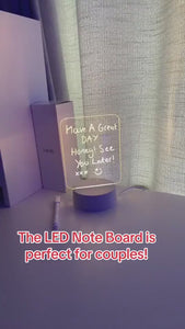 GlowNote™ LED Message Night Light – Iconiqu Amsterdam