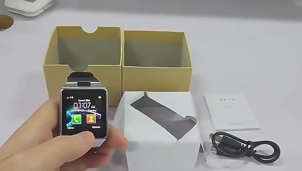 video- ulseMate™ DZ09 Smartwatch – Fitness & SIM Phone Watch
