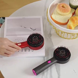 video : GlowComb™ electric scalp massager with red light by Iconiqu Amsterdam